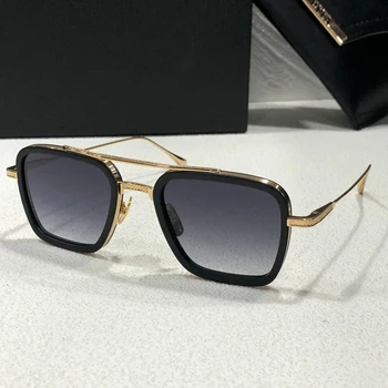DITA LET 006 18K Velikost 52-22 Top Visoke Kakovosti sončna Očala za Moške Titana Stil Modni Design sončna Očala za Ženske z box