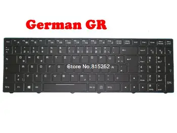 Laptop Tipkovnici Skikk 17EP71 Z Okvirjem Novo Črno nemški GR/zda ZDA Z Osvetlitvijo