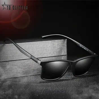 Lahka Teža TR90 Moških sončna Očala Klasičnih Kvadratnih Polarizirana sončna Očala Za Moške Visoko Kakovost Vožnje Očala UV400